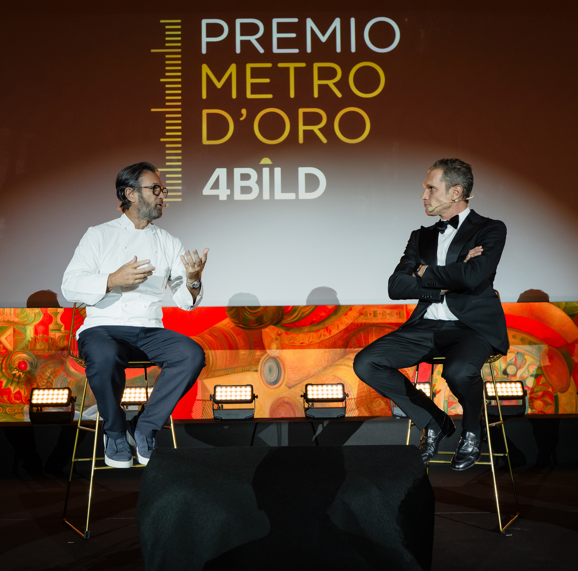 Carlo Cracco e Alvin al Gran Galà del Premio Metro d’Oro 2026